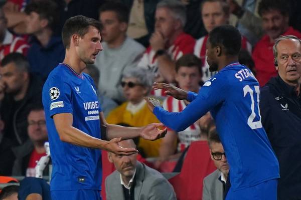 Borna Barisic in major Rangers vs Celtic injury sweat