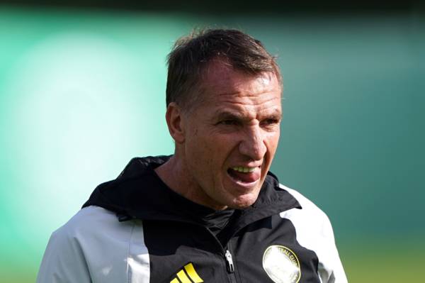 Rodgers explains Bernardo Celtic omission against Rangers