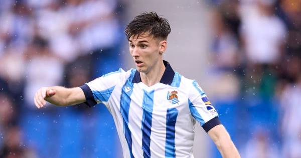 Kieran Tierney Real Sociedad debut given ‘exquisite’ tag as manager beams over Celtic hero