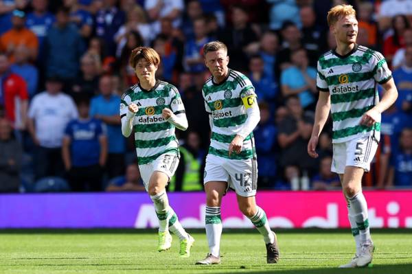 Left in awe; Callum McGregor’s superb dressing room message to Kyogo after Celtic derby winner