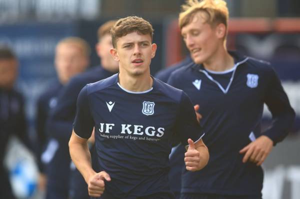 Liverpool’s Owen Beck, on loan at Dundee, could solve Celtic’s left-back problem