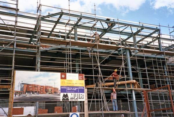 Exclusive Photos – Plus Matt Corr on the Main Stand Façade at Celtic Park