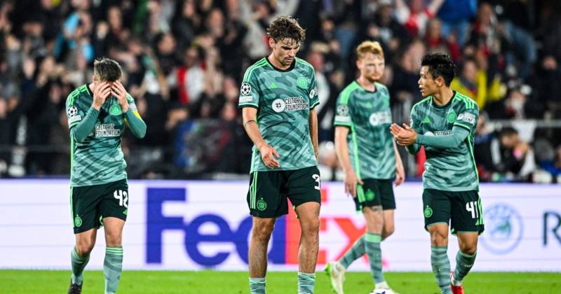 Celtic player ratings vs Feyenoord as double sending off leaves red mist descending over sorrowful Hoops