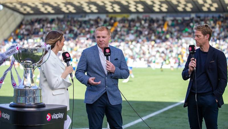 Neil Lennon Reacts to Free Kick Blunder