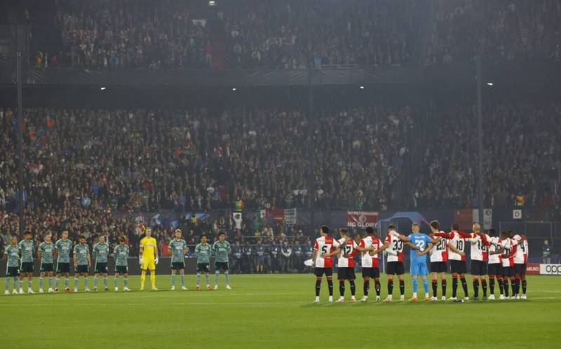 Video: Celtic Fans’ Pyro Display at Feyenoord