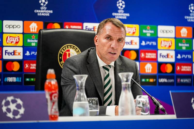 Brendan Rodgers says one Celtic star was “outstanding” in Feyenoord loss; Lagerbielke, Holm mood