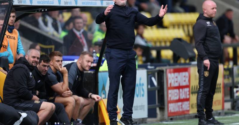 David Martindale bemoans missed opportunity against 10-man Celtic as he admits Livingston sub errors