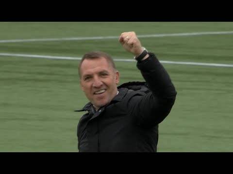 Livingston 0-3 Celtic | Post match celebrations