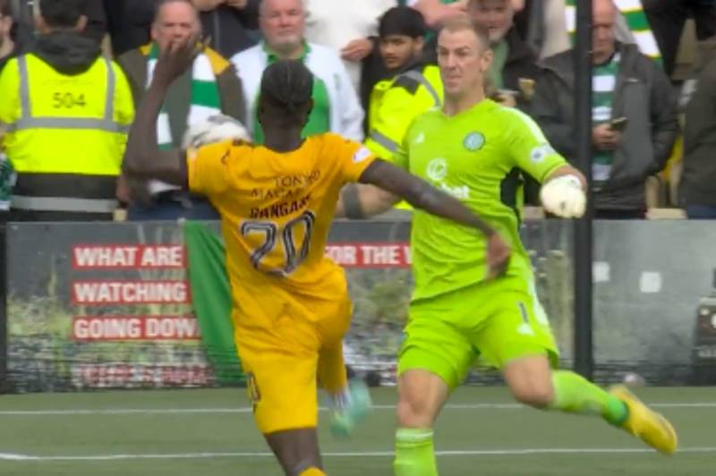 Watch the moment Celtic keeper Joe Hart sent off v Livingston as Hoops veteran gets first red card of career – aged 36