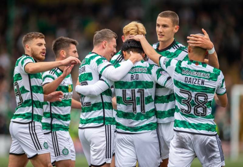 Video: Unique Angle as Celtic win comfortably at Livingston