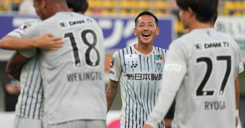 Yosuke Ideguchi admits ‘surprise’ as forgotten Celtic man deployed as STRIKER for Avispa Fukuoka