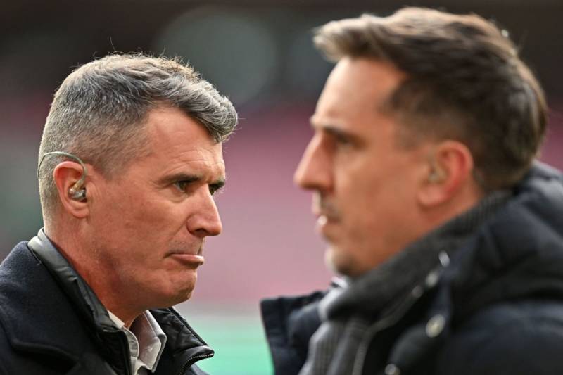 Roy Keane makes Celtic vs Rangers claim to Gary Neville