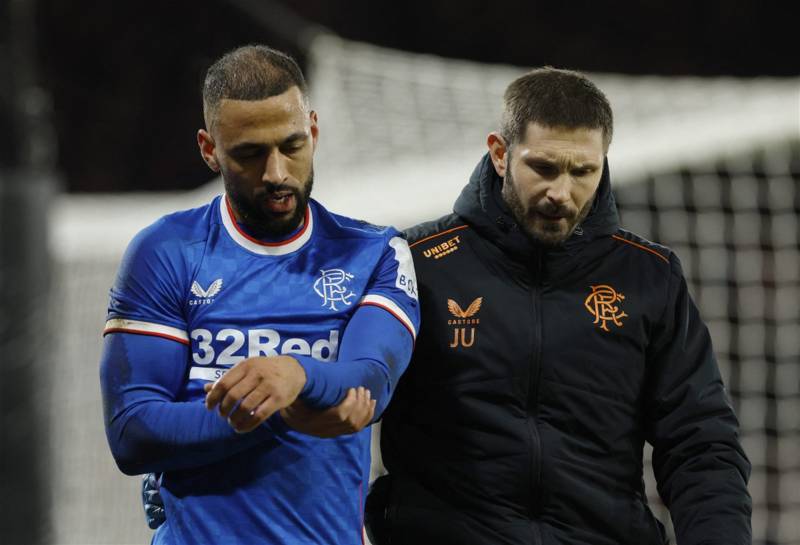 Beale blames Roofe as striker is added to Ibrox injury list