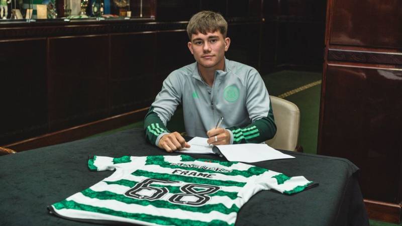 Mitchel Frame commits his future to the Hoops