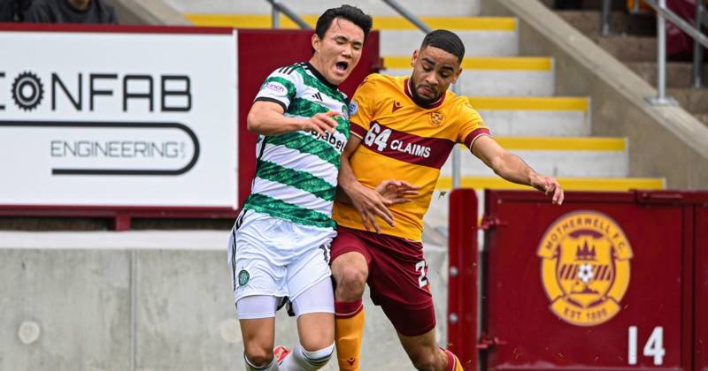 Celtic TV commentary troll Rangers Abdallah Sima VAR goal in Motherwell clash