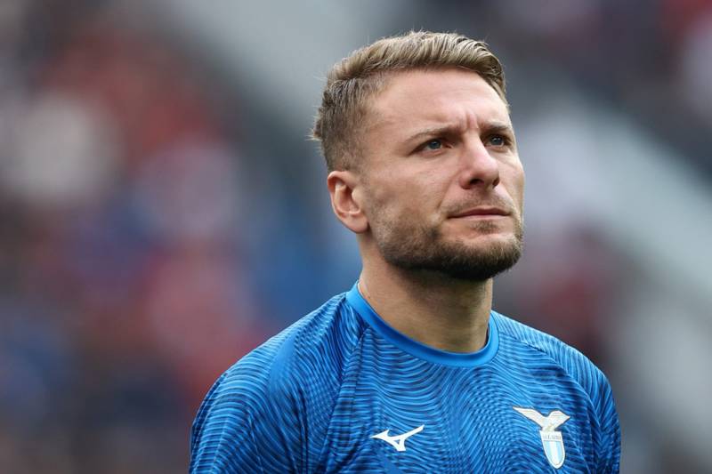 Lazio talisman Ciro Immobile managing injury concern ahead of Celtic Park trip