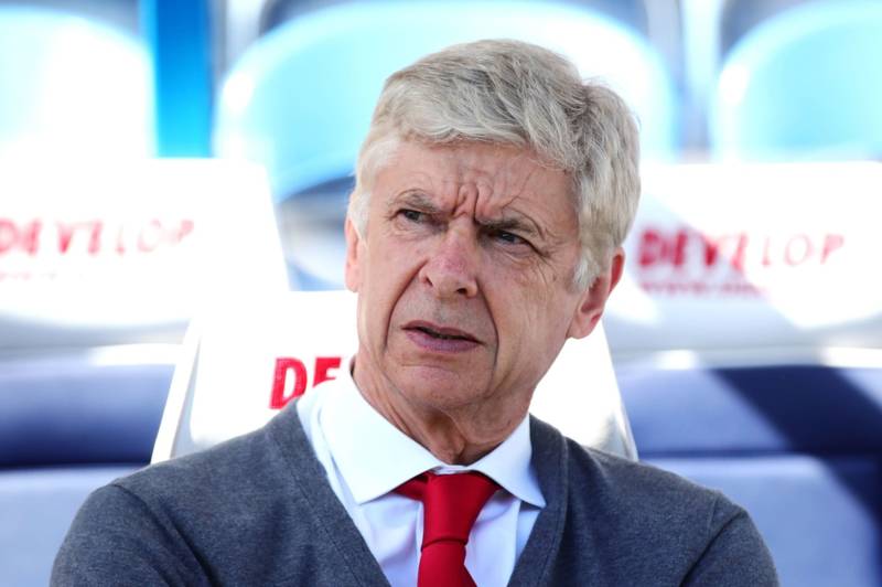 Celtic fans react as Arsene Wenger claim goes viral