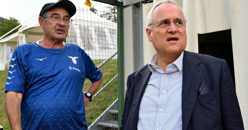 Lazio in crisis mode pre Celtic clash as Maurizio Sarri and president clash over transfers and poor form