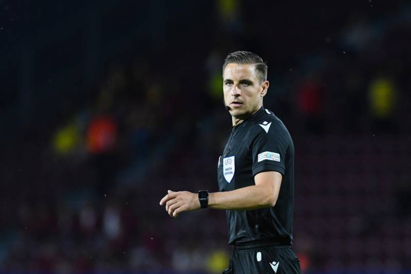 Celtic vs Lazio referee has already been involved in Ibrox controversy this season