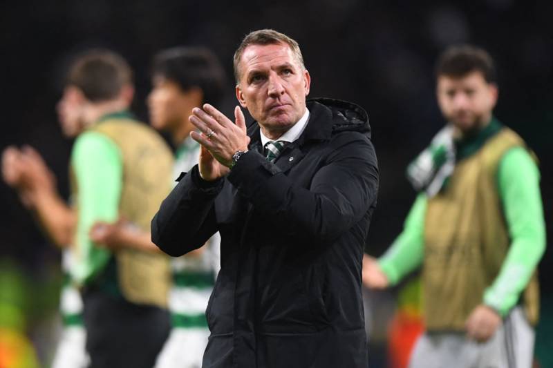 Brendan Rodgers reacts to the cruelest of nights for Celtic in the Champions League