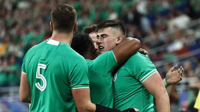 Ireland 36-14 Scotland: Rampant Irish score six tries to top their Pool after scintillating display as the Scots crash out of the World Cup despite showing late spirit