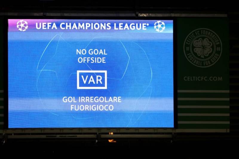 Video: VAR Chops Off Celtic Penalty