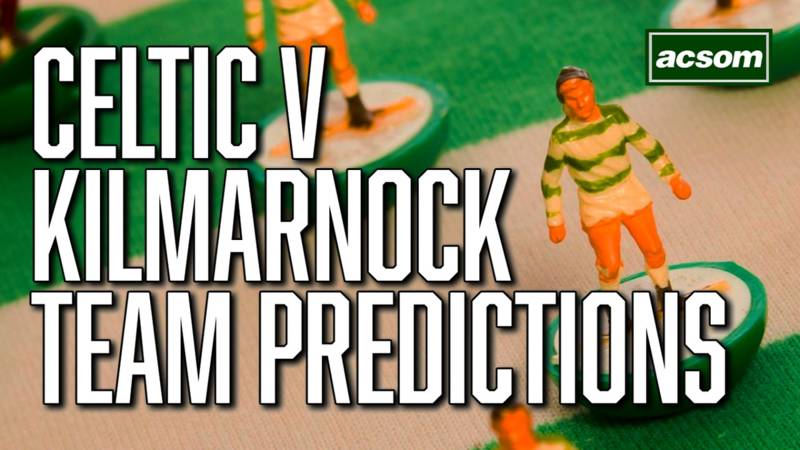 Who will Brendan start for Celtic against Kilmarnock?