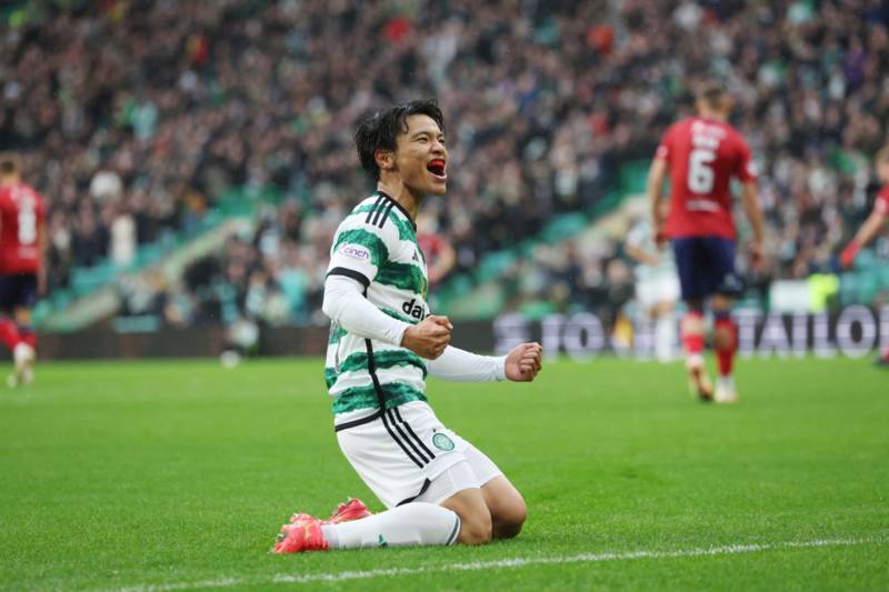 Liam Scales blown away by what he’s just witnessed from Celtic hero Reo Hatate