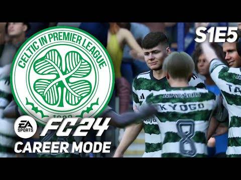 FERGUSON IS ON FIRE! | FC 24 Celtic Career Mode S1E5