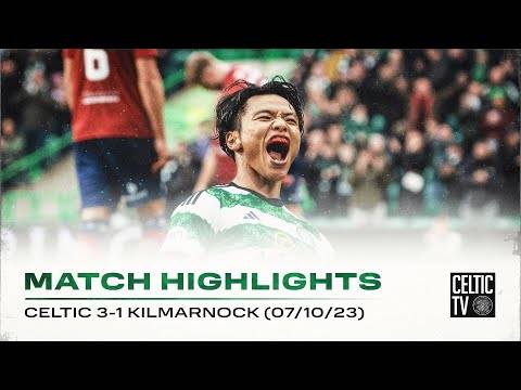 Match Highlights | Celtic 3-1 Kilmarnock | Hatate with a superb display in a soaked Paradise!