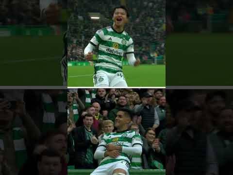 Who did it better? Reo Hatate or Luis Palma? #celticfc #shorts