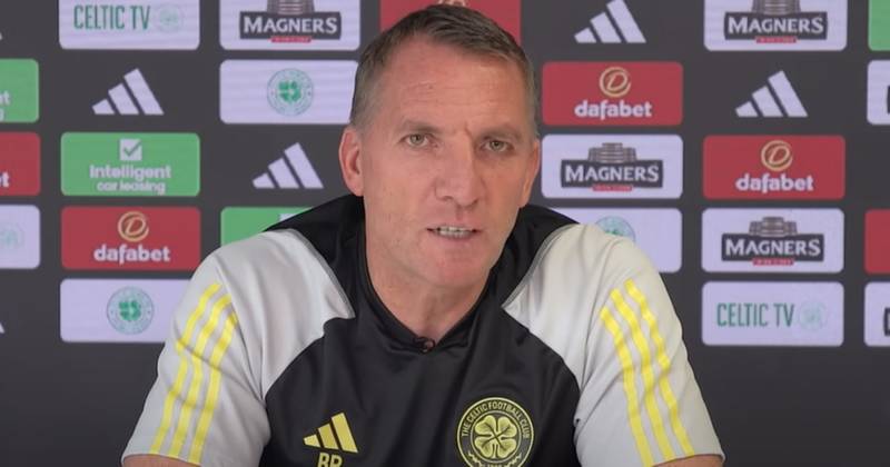 Brendan Rodgers names favourite Celtic game in charge as Rangers demolitions take backseat