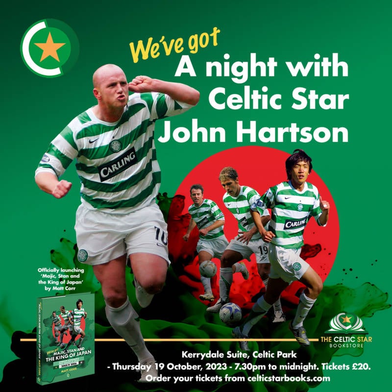 Kerrydale book launch will support Celtic FC Foundation next week