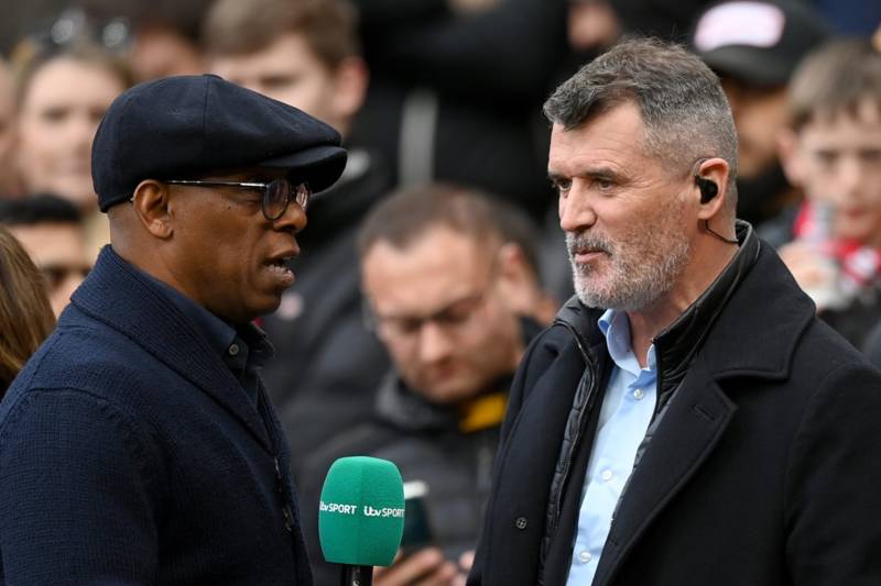 ‘Coming from Celtic’: Roy Keane & Ian Wright in a heated argument about Ange Postecoglou