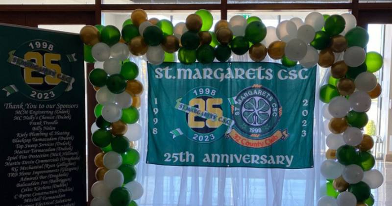 St Margaret’s Celtic Supporters Club celebrate 25-year anniversary in style