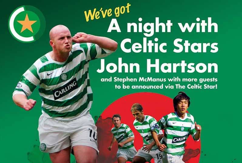 An incredible night full of Celtic Stars at the Kerrydale on Thursday night