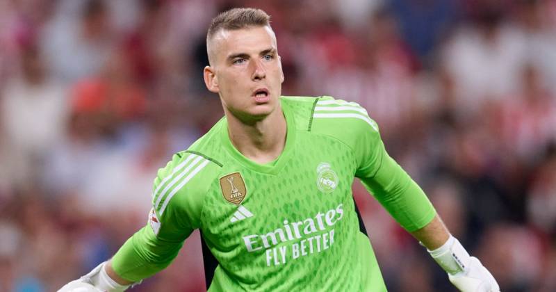 Andriy Lunin in Celtic transfer link as Real Madrid keeper ‘on radar’ after summer interest