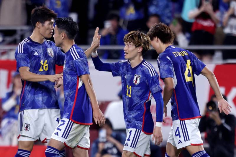 Celtic star Kyogo Furuhashi explains why latest Japan goal was extra special