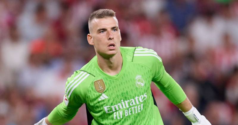 Andriy Lunin puts Celtic on transfer alert as keeper gives Real Madrid clear message over contract ‘offer’