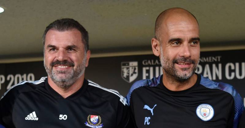 Ange Postecoglou asked to clear up Pep Guardiola Celtic rumour but Tottenham boss non-committal