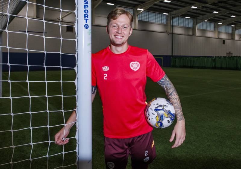 Kent relishing first test against Celtic as Hearts look to end run