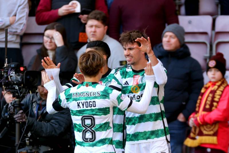 Celtic man of the moment Matt O’Riley blanking goal targets