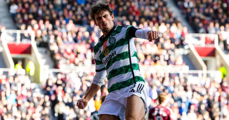 Matt O’Riley ‘magnificent’ in Celtic stroll as Rangers star Abdallah Sima earns Chris Sutton team of the week praise