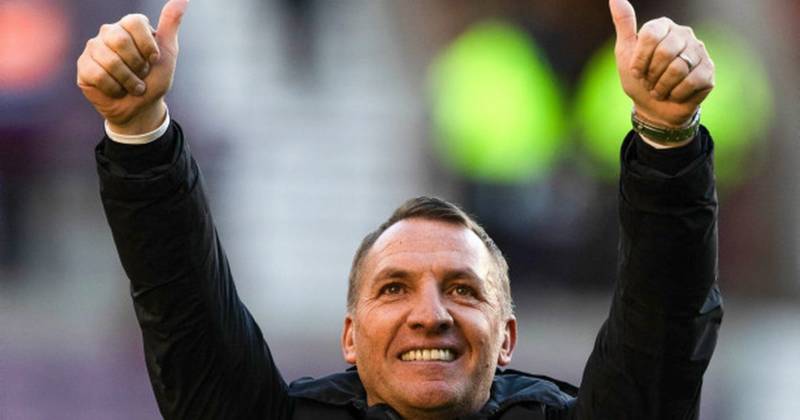 Brendan Rodgers Celtic fan chant is back as punters show all is forgiven in full circle Tynecastle connection