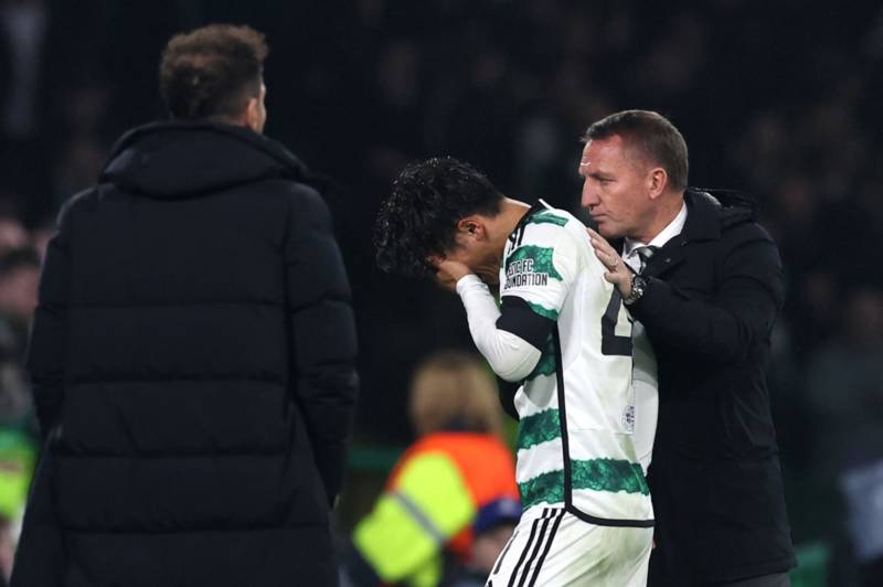 Celtic boss offers update on Reo Hatate injury vs Atletico Madrid