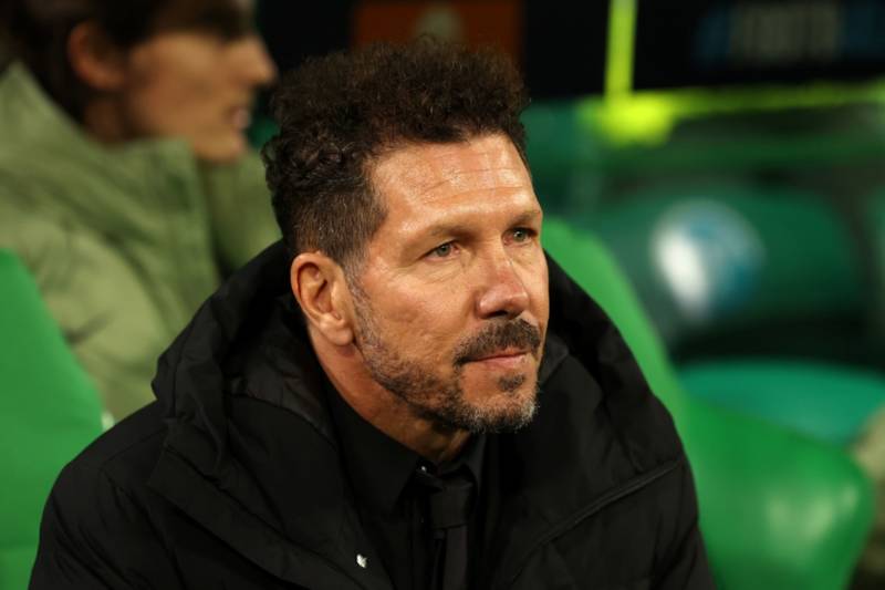 Celtic boss breaks silence on Diego Simeone’s actions