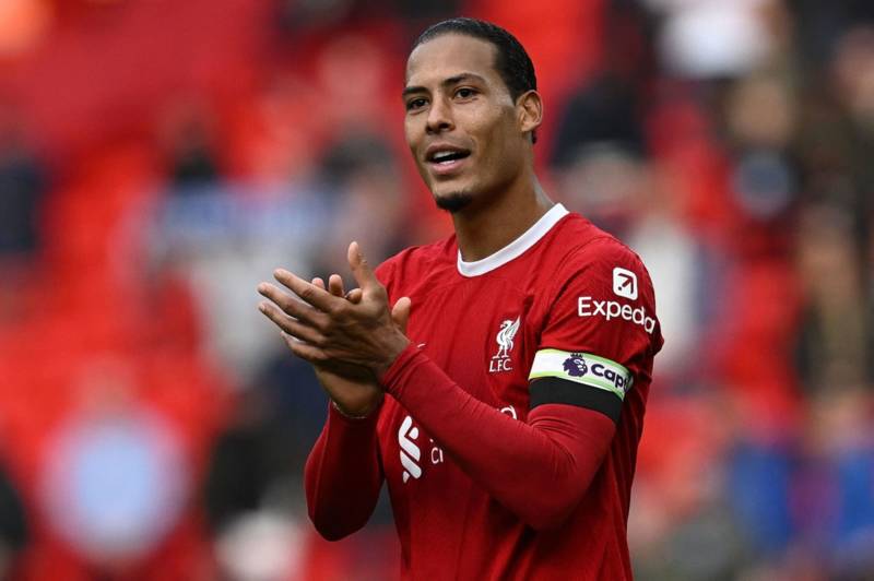 Liverpool captain Virgil van Dijk makes Celtic admission