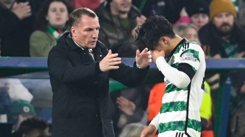 Celtic’s Hatate out until after Christmas with hamstring injury