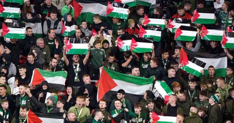 Celtic suspend Green Brigade fans amid safety concerns after pro-Palestine flag row