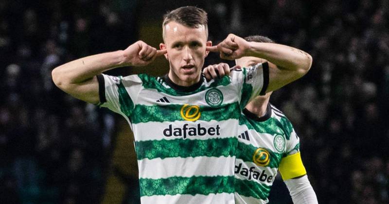 David Turnbull cryptic Celtic goal celebration as midfielder blocks out noise